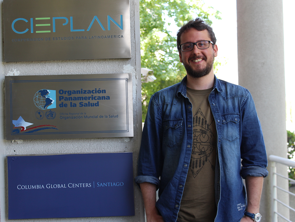 Dylan Possamaï, assistant professor of Industrial Engineering visiting the Columbia Global Centers | Santiago