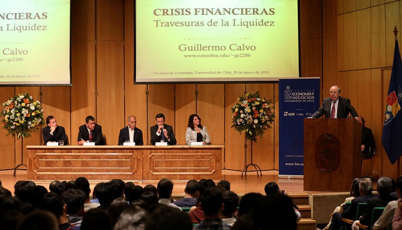 Guillermo Calvo at FEN
