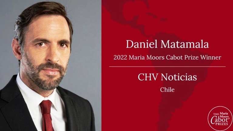 Alumni Spotlight: Journalism Alumnus Daniel Matamala Receives Cabot Prize 2022 | Columbia Global Centers