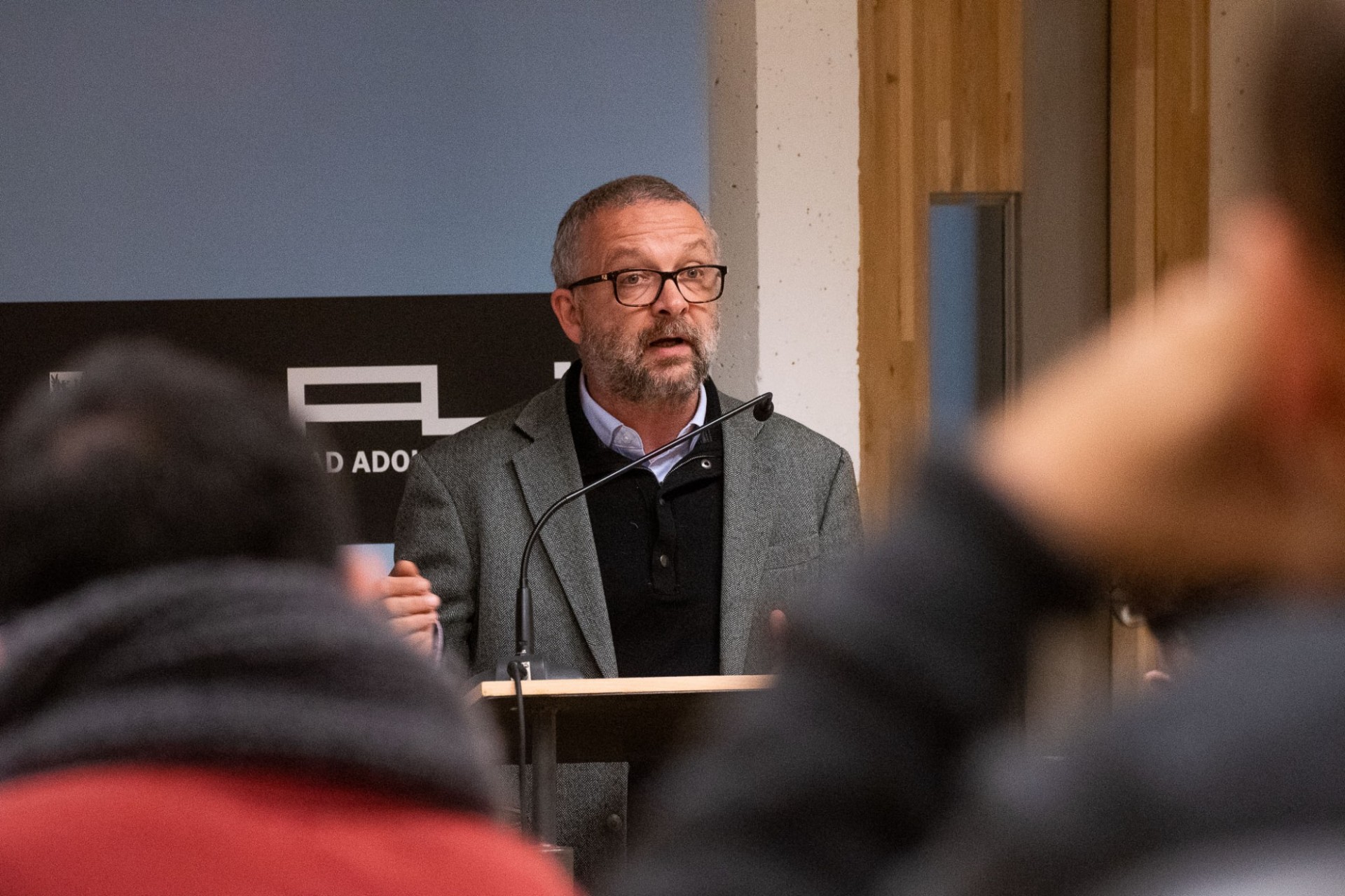 Professor Pablo Piccato at the First Chilean Conference on Law and Society