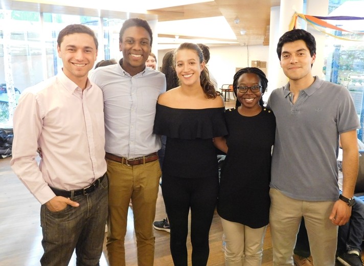 Eduardo Lizana, Temitope Akinade, Sofía Barbosa, Lance Avery Murphy, and Damián Barrientos Eduardo Lizana, Temitope Akinade, Sofía Barbosa, Lance Avery Murphy, and Damián Barrientos