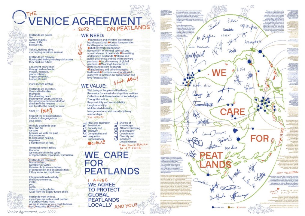 The Venice Agreement on Peatlands.
