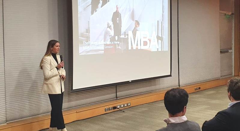 Nicole Newham, Assistant Director of Admissions at Columbia Business School (CBS).