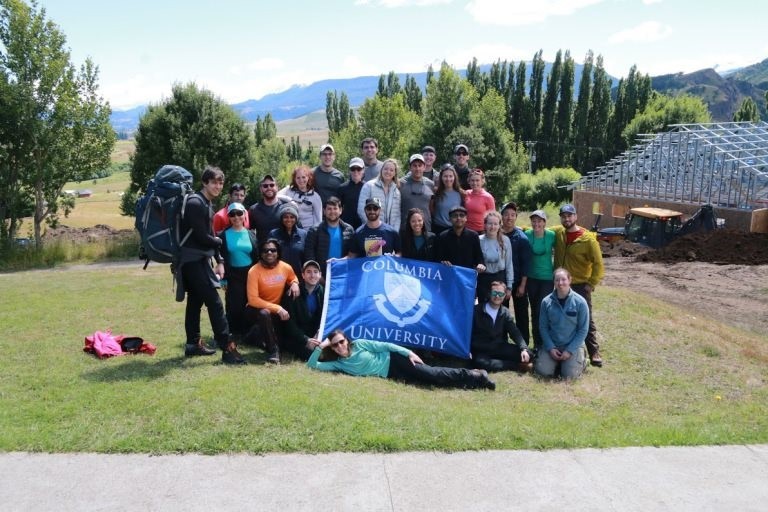Columbia Business School students at Patagonia