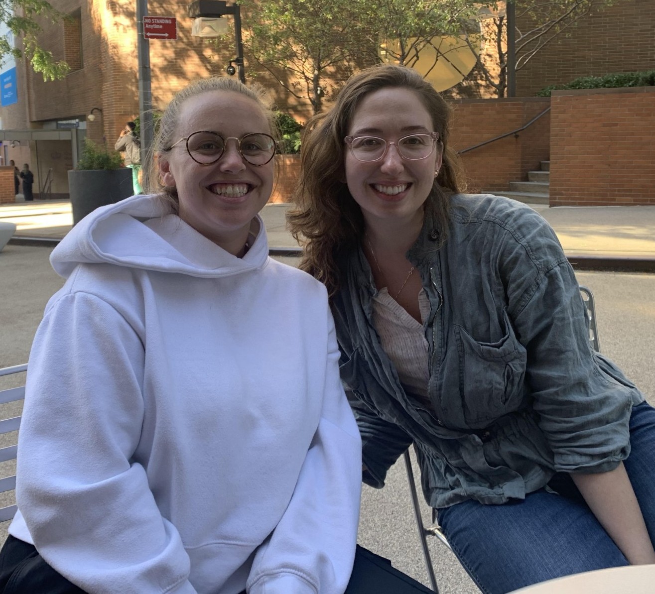 Picture Grace and Shoshana