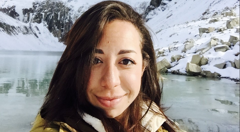 Liza Stewart at Torres del Paine