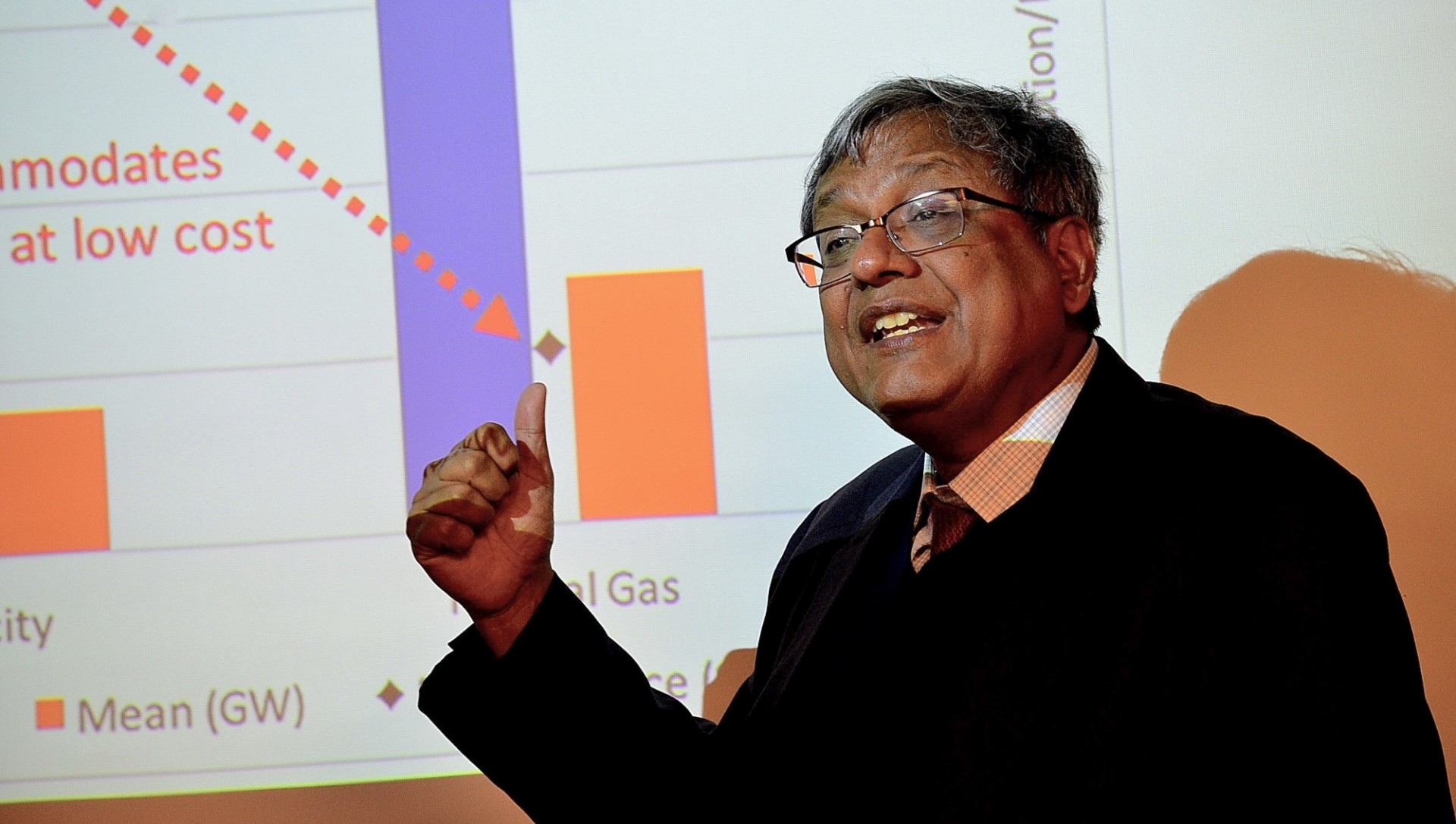 Professor Vijay Modi in Chile