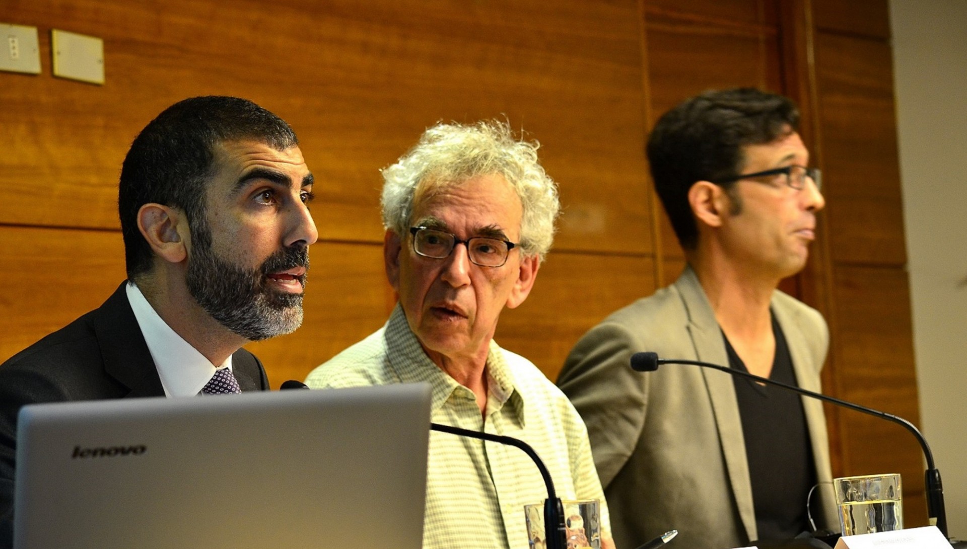 Jorge Sahd, Yinon Cohen and Emilio Dabed