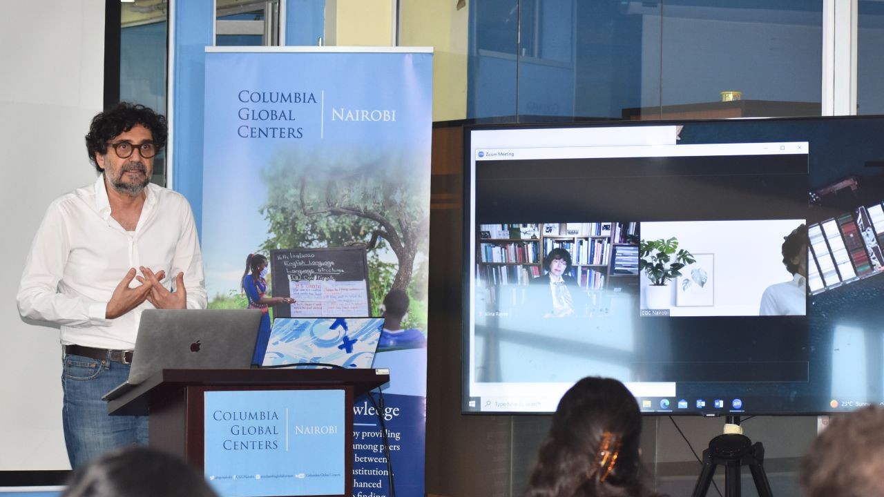 Professor Avinoam Shalem of the Department of Art History and Archaeology at Columbia University