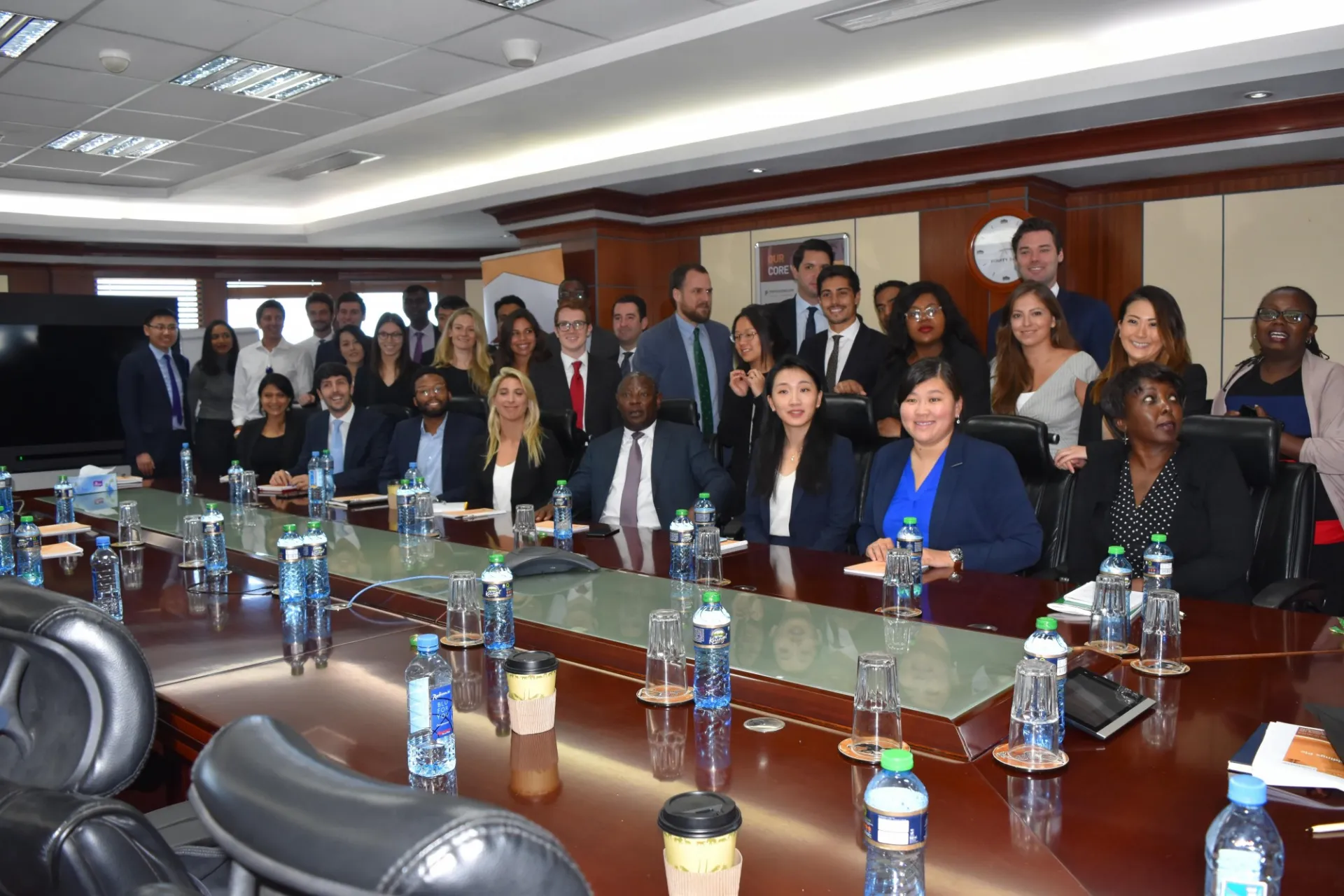 Columbia Business school Students visit Nairobi.