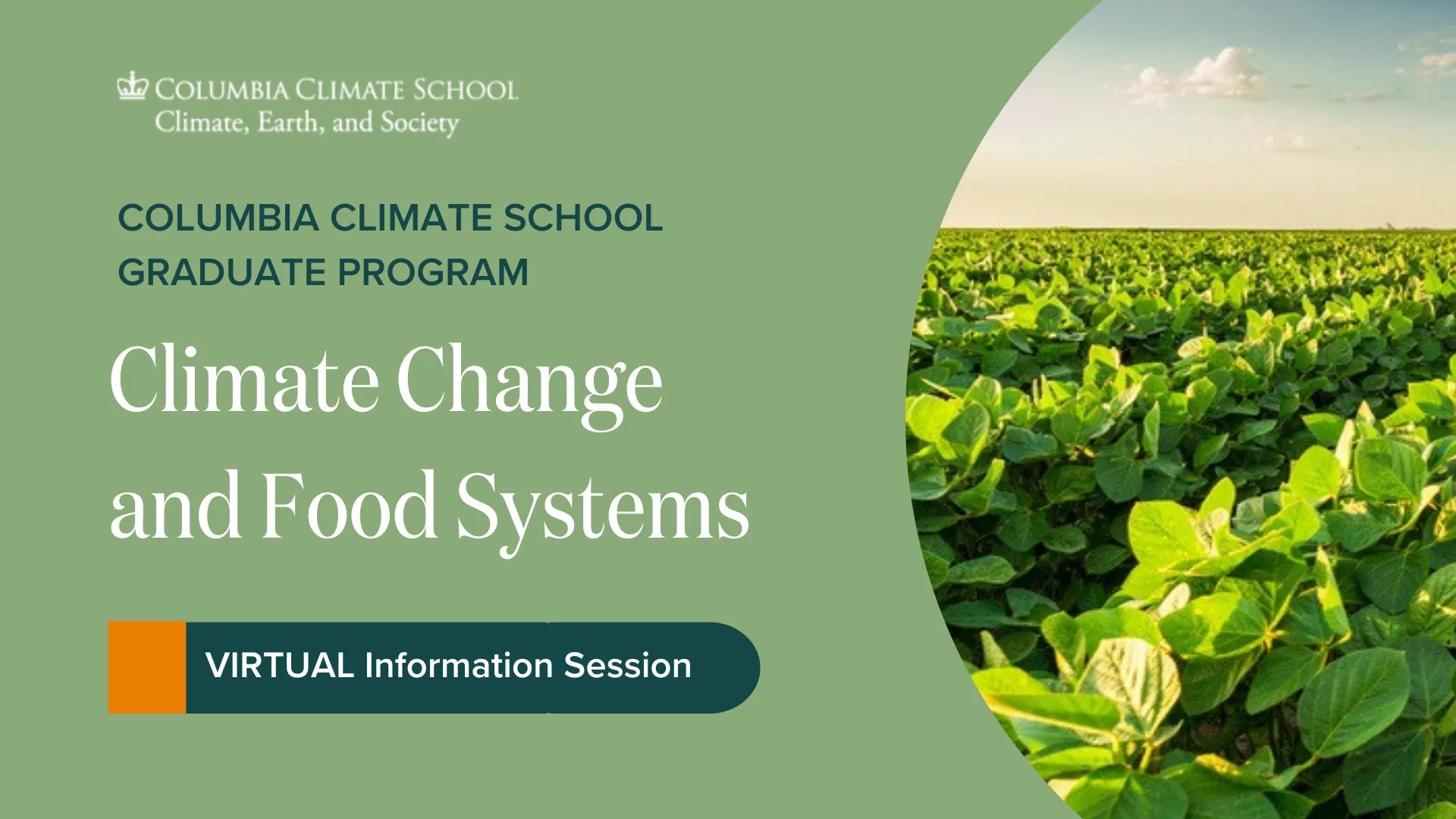 Climate School virtual info session 
