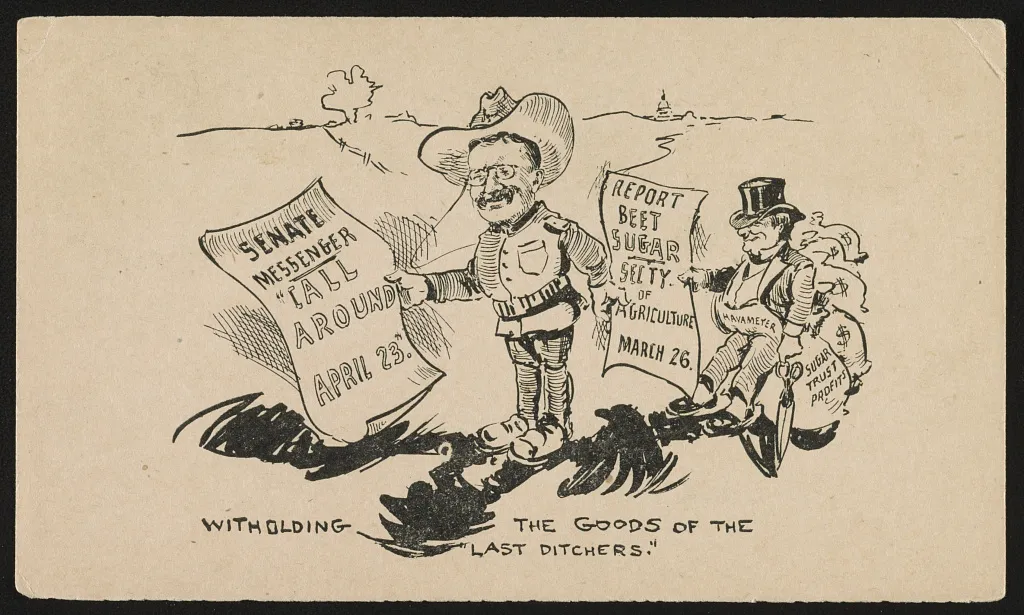 Withholding the goods of the last ditchers
