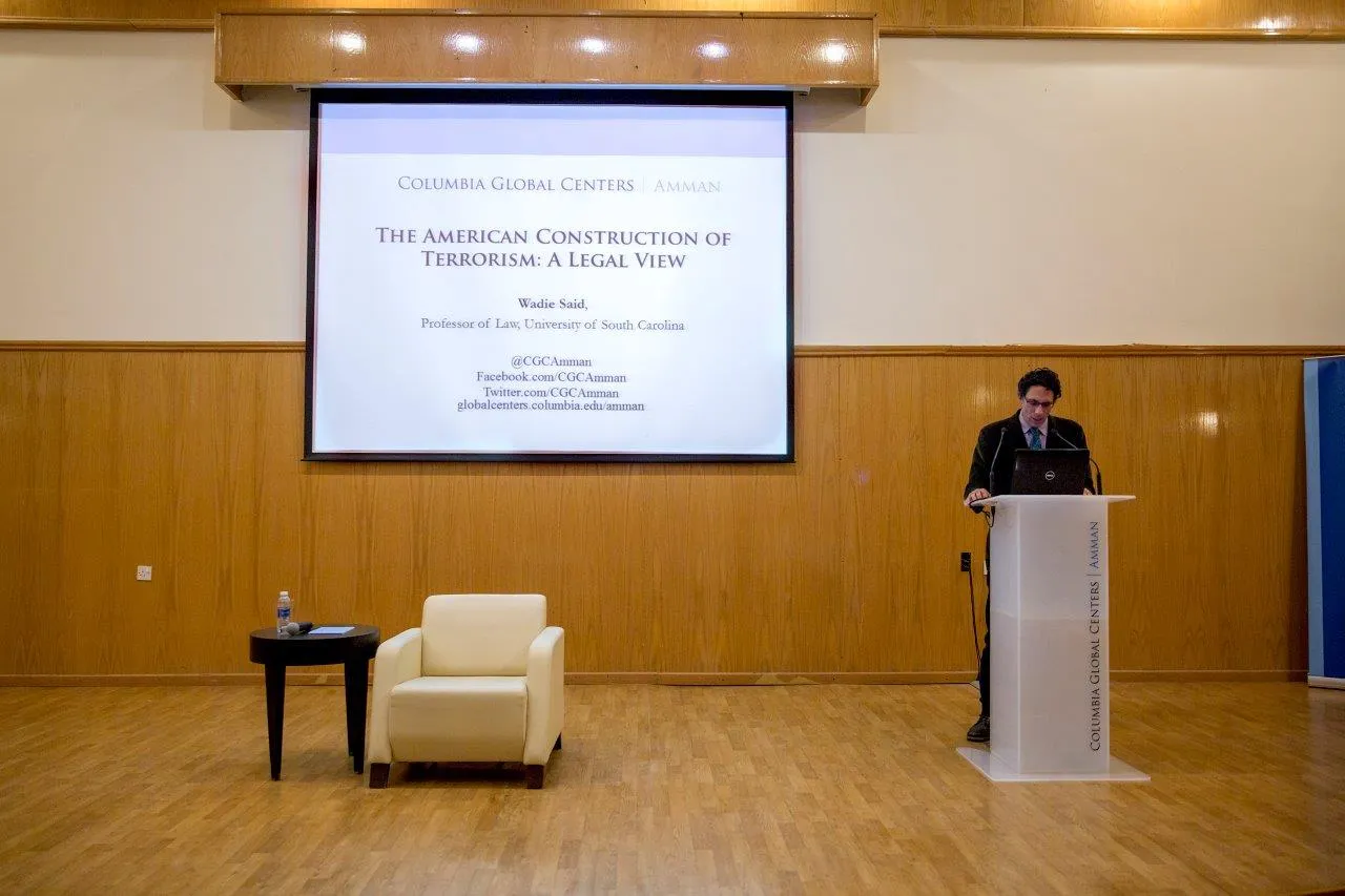 The American Construction of Terrorism: A Legal View - A Talk by Wadie Said