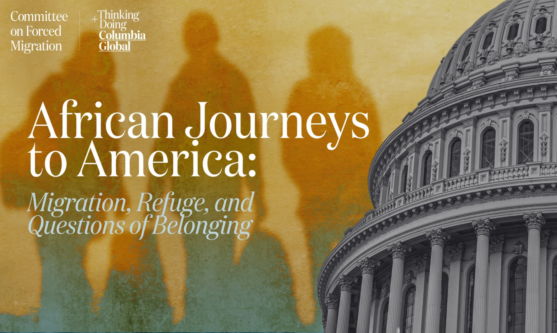 Committee on Forced Migration event flyer