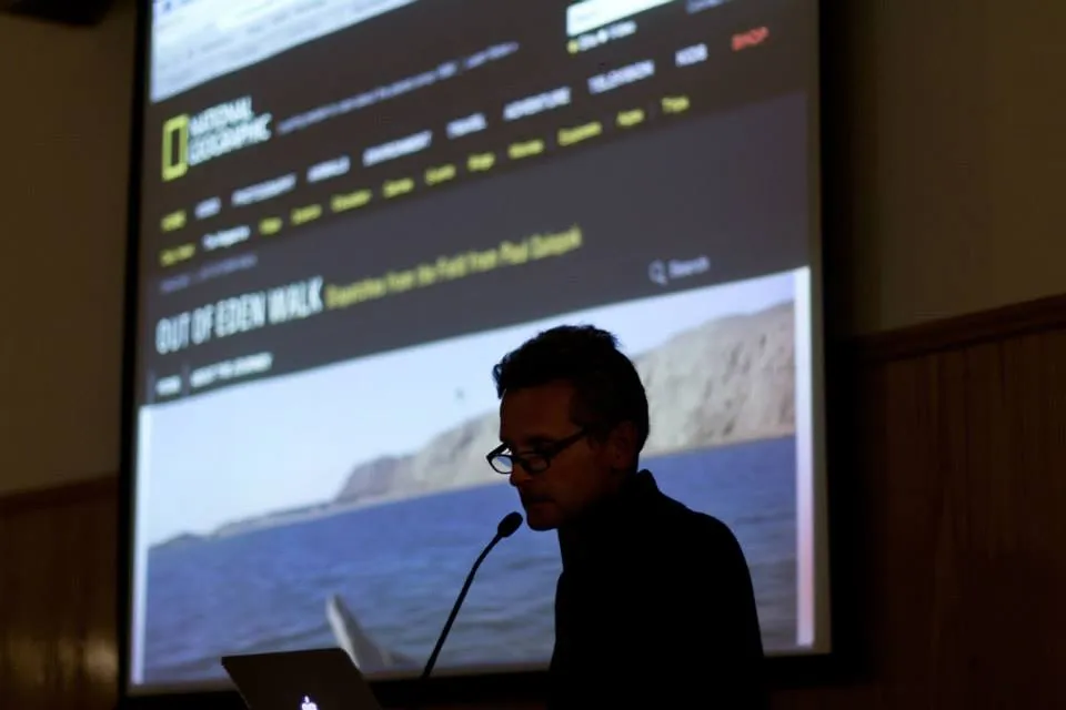 A Walk across the World - A Talk by Paul Salopek