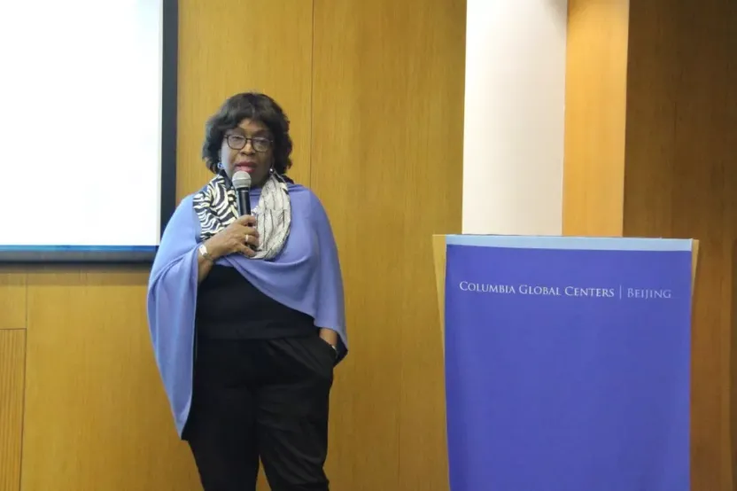 University Chaplain Jewelnel Davis