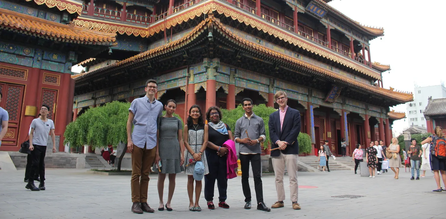 University Chaplain Jewelnel Davis and Kraft Global Fellows visit China and share interfaith and cross-cultural observations