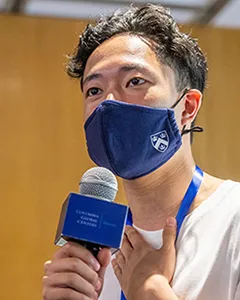 Sean participated in a public program at the Beijing Center.