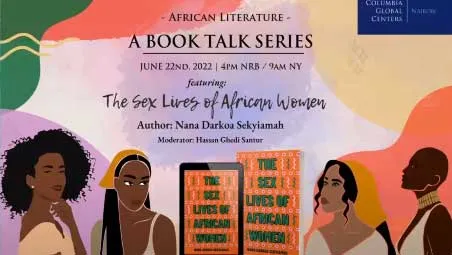 book talk flyer