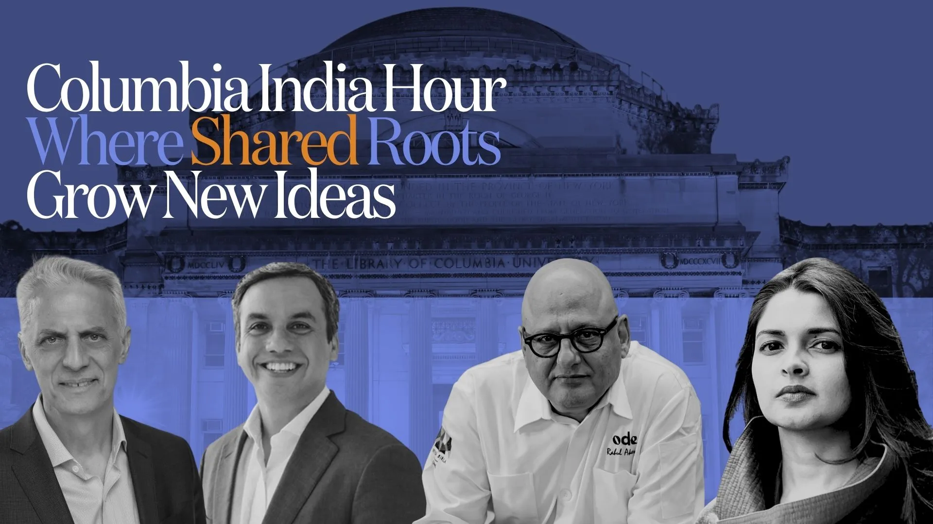columbia india hour speakers