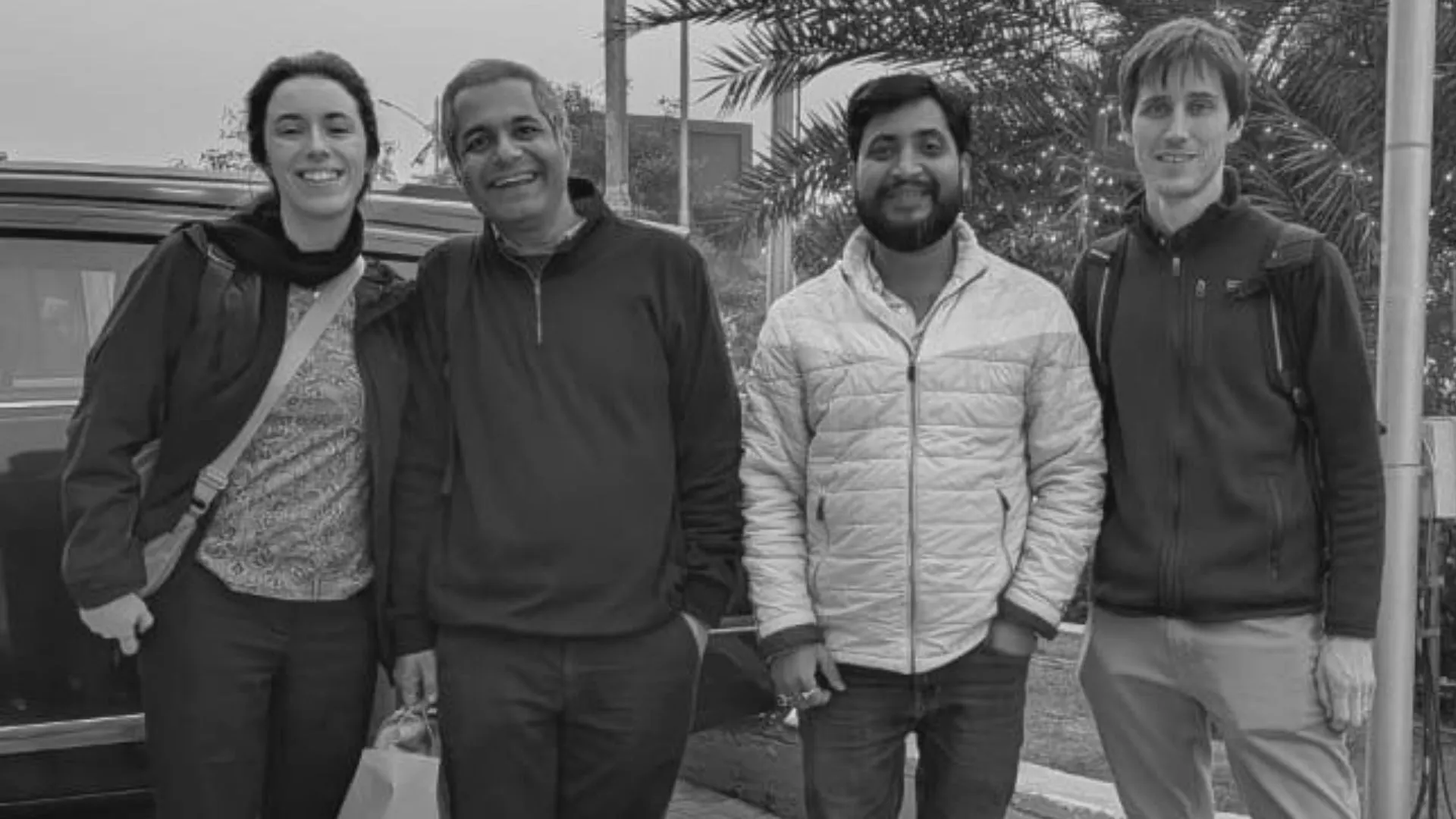 Marinde Molenaar, Chetan Choithani, Hariom Tripathi (Prevalence Research, Managing Director) and Fabien