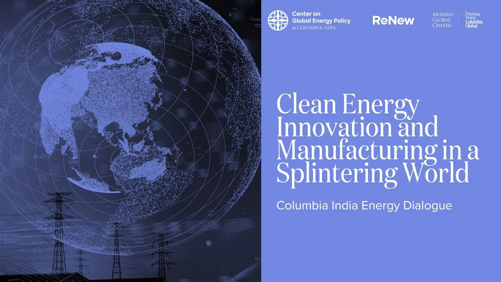 columbia india energy dialogue