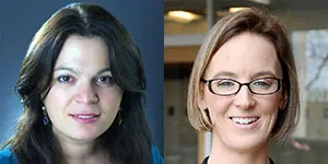 mug shots of two women