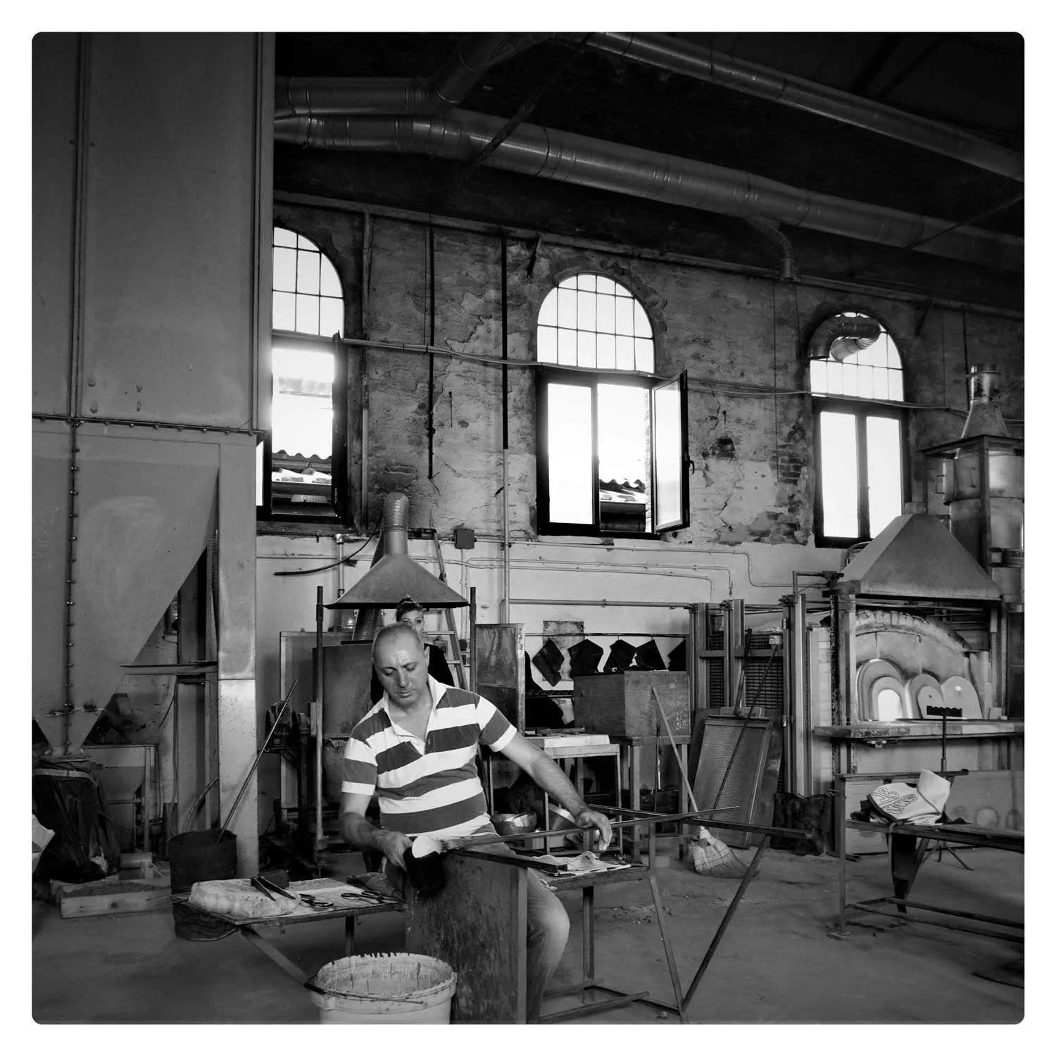 man in workshop