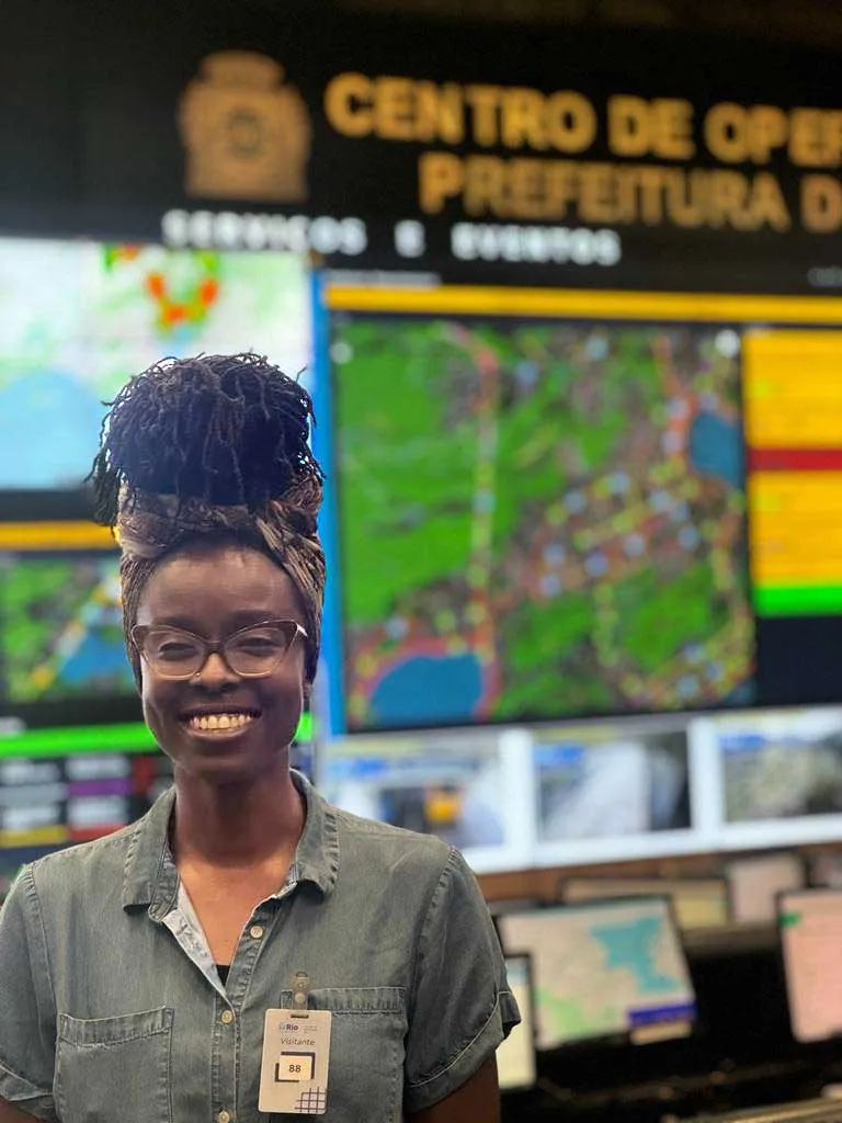 woman in Rio Operations Center