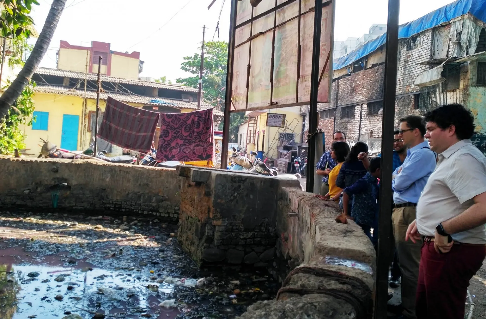 researchers looking into water well in mumbai