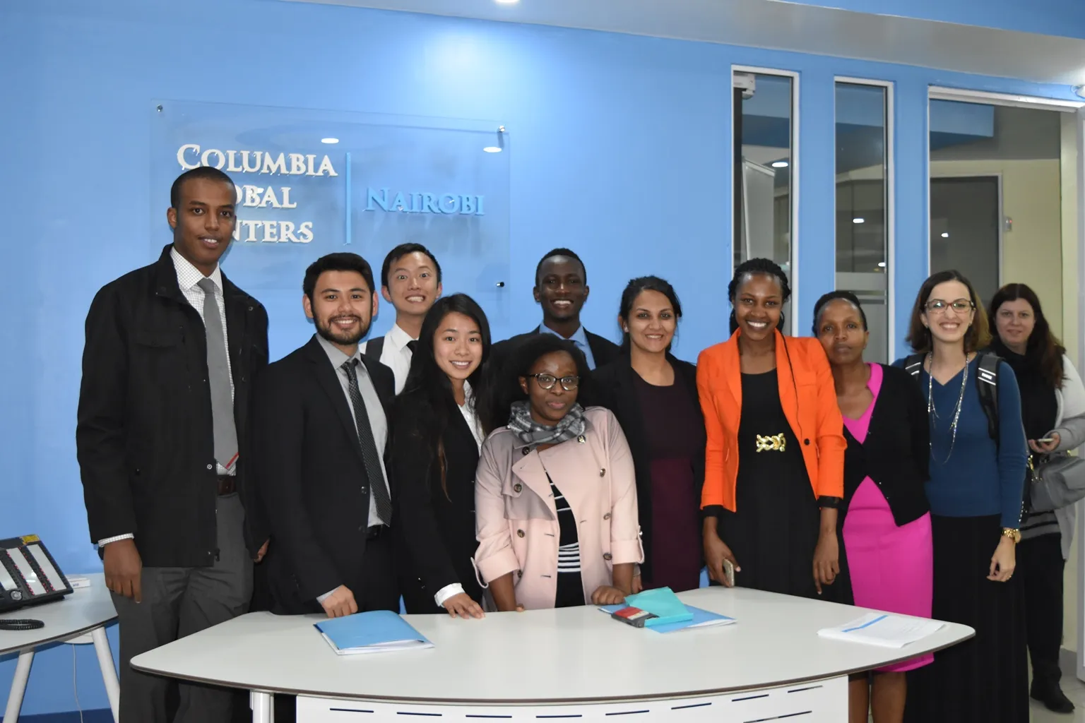 Columbia University and University of Nairobi Students
