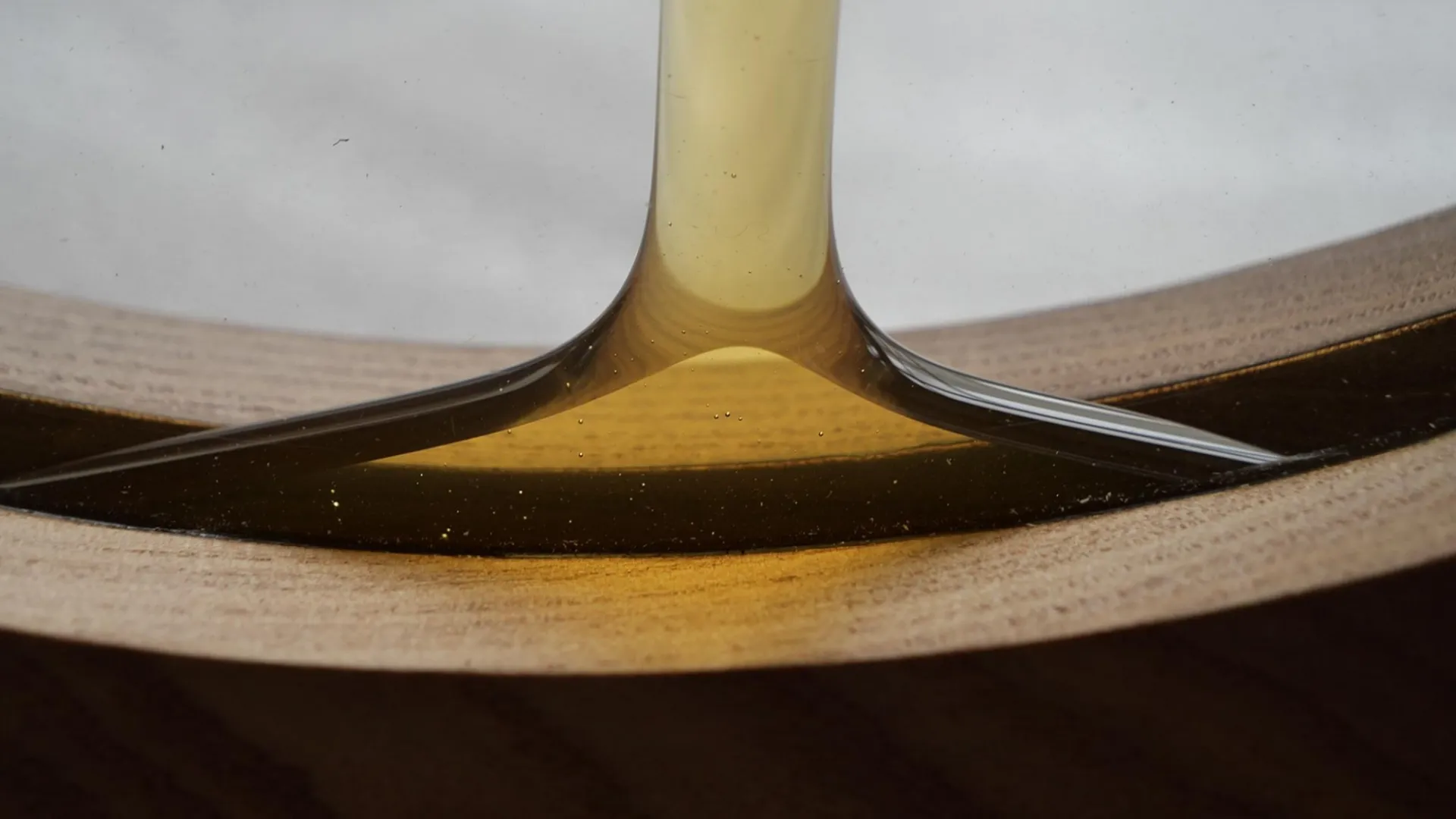 Honey pouring