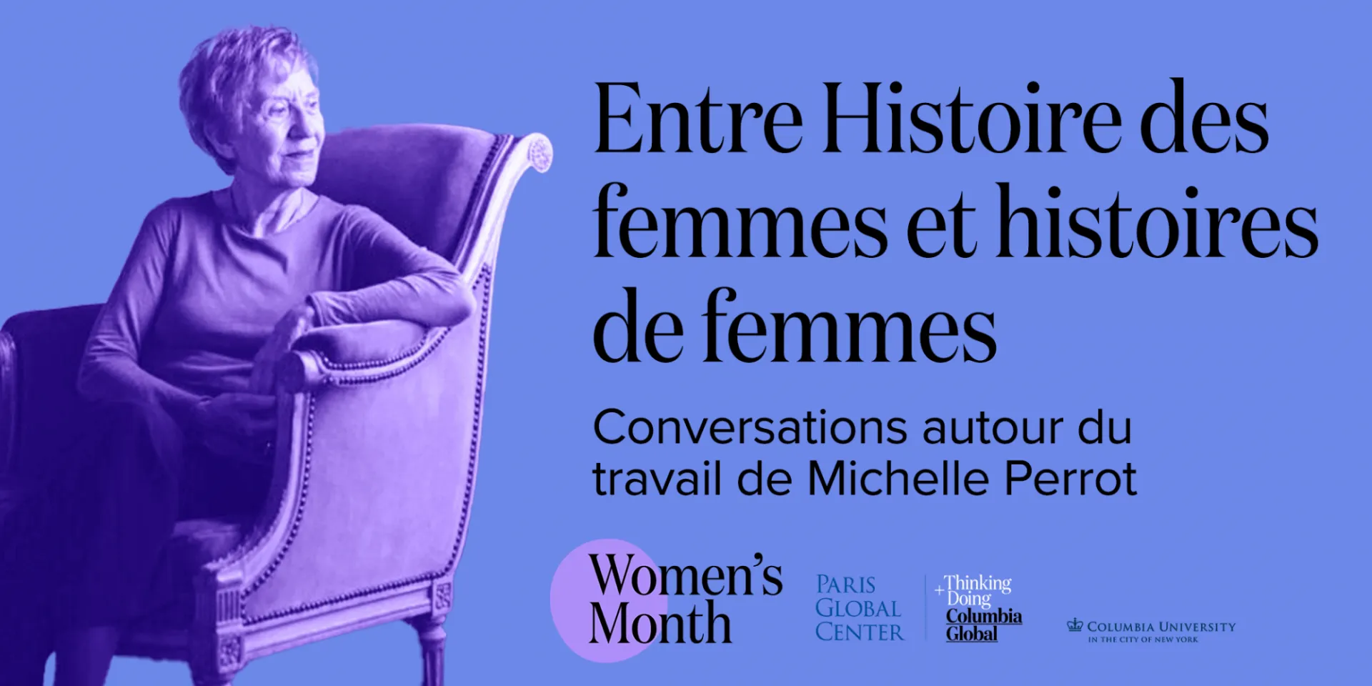 Entre Histoire des femmes et histoires de femmes : Conversations autour du travail de Michelle Perrot