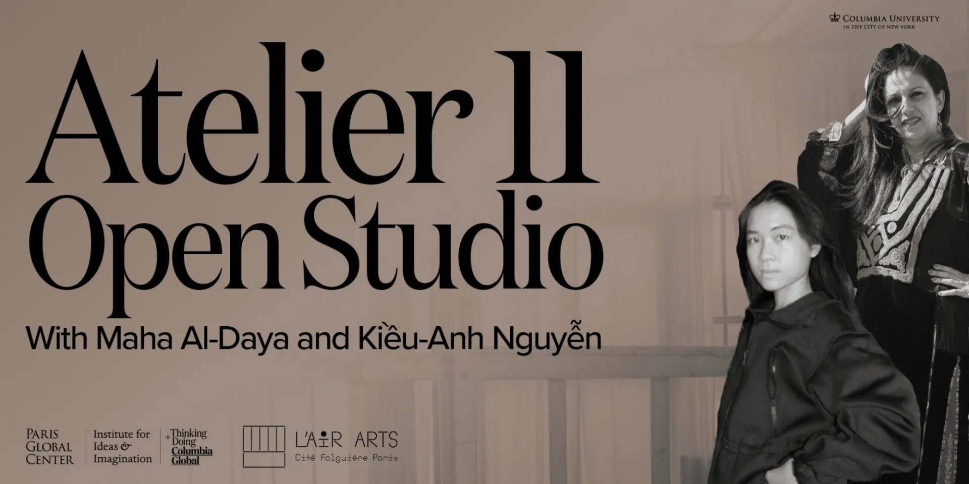 Atelier 11 Open Studio ​with Maha Al Daya and Kiều-Anh Nguyễn