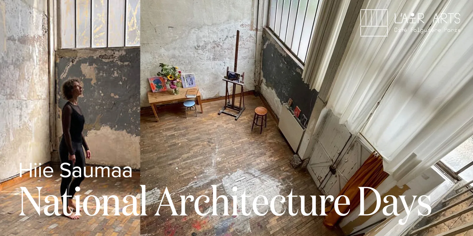 "Aligned with the Cube" Performance: Hiie Saumaa at the National Architecture Days - Cloned