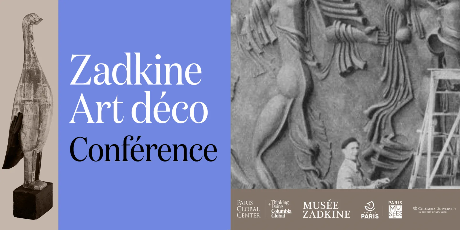 Zadkine Art déco : Conférence