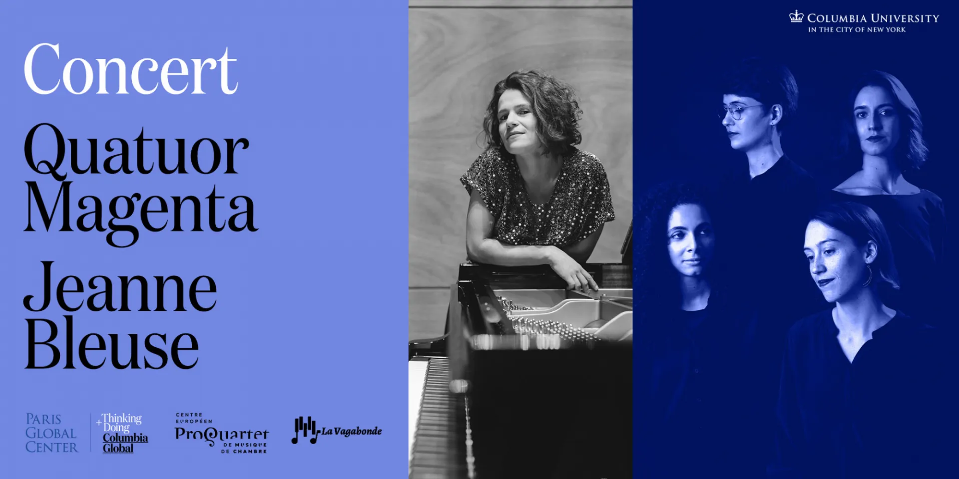 Concert : Quatuor Magenta x Jeanne Bleuse