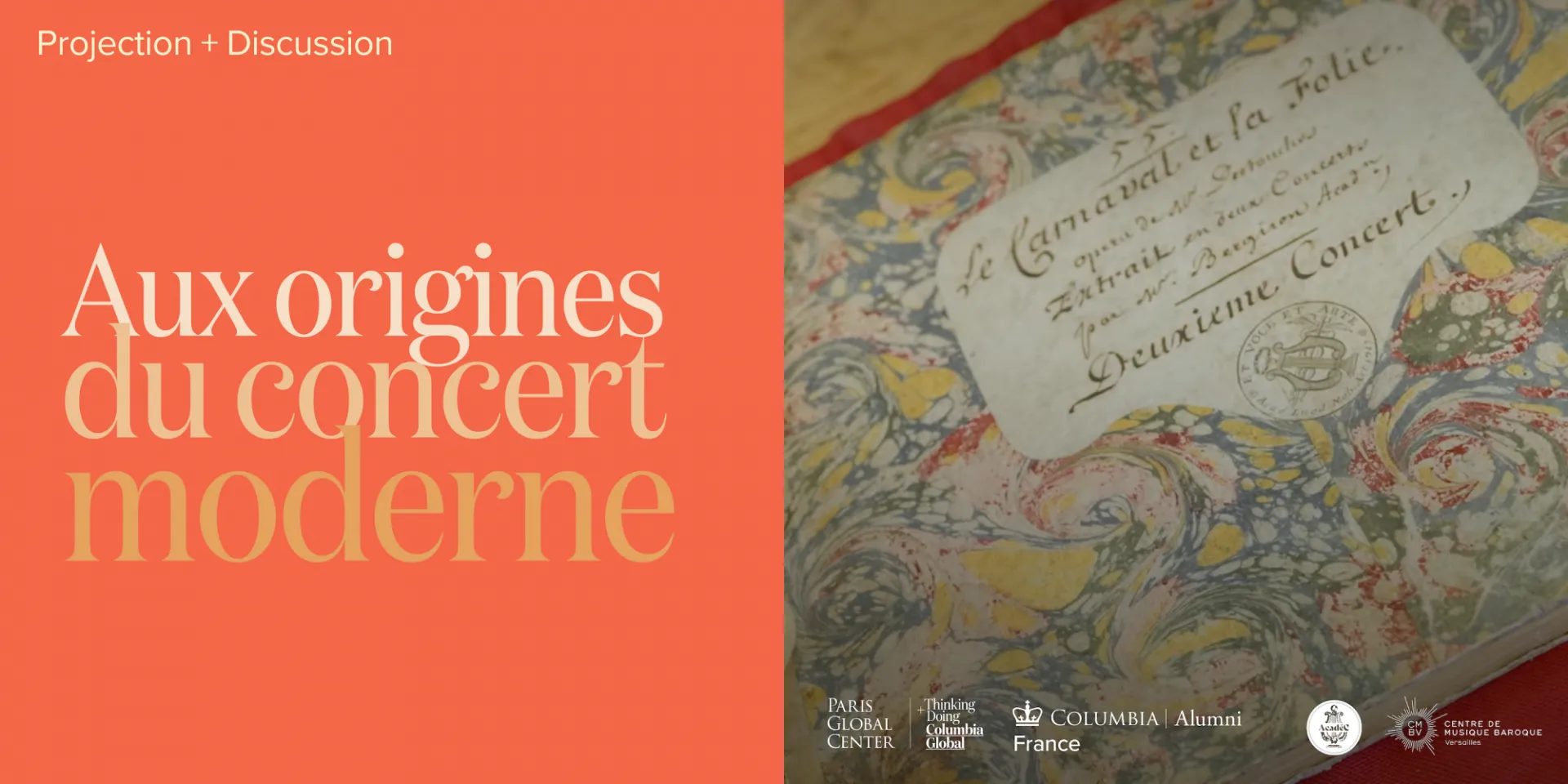 Projection et Discussion : « Aux origines du concert moderne »