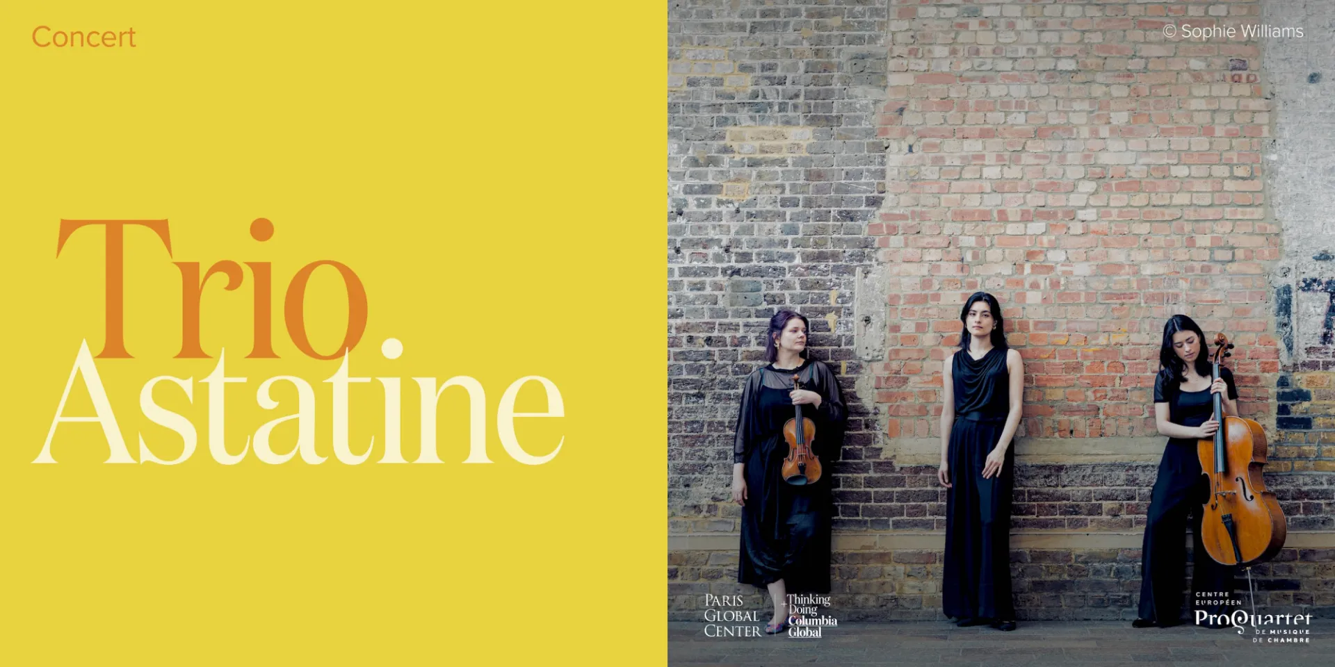 Concert : Le Trio Astatine