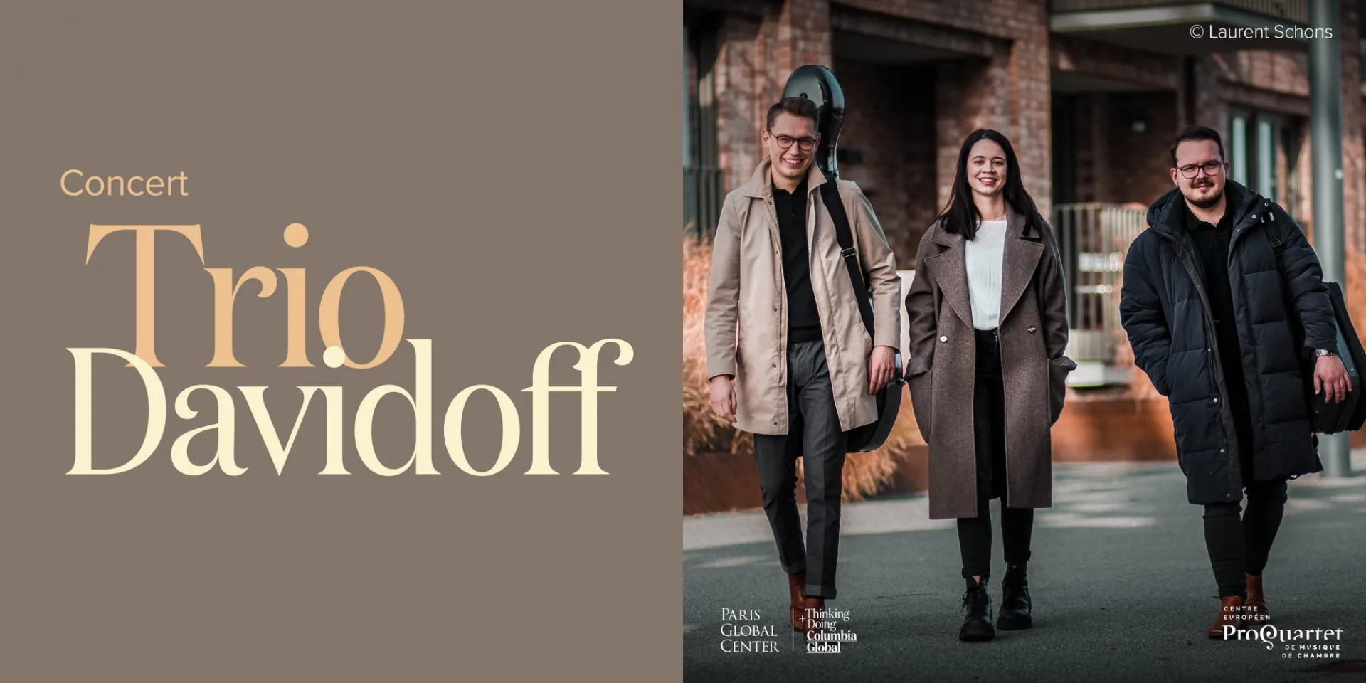 Concert : Trio Davidoff avec ProQuartet