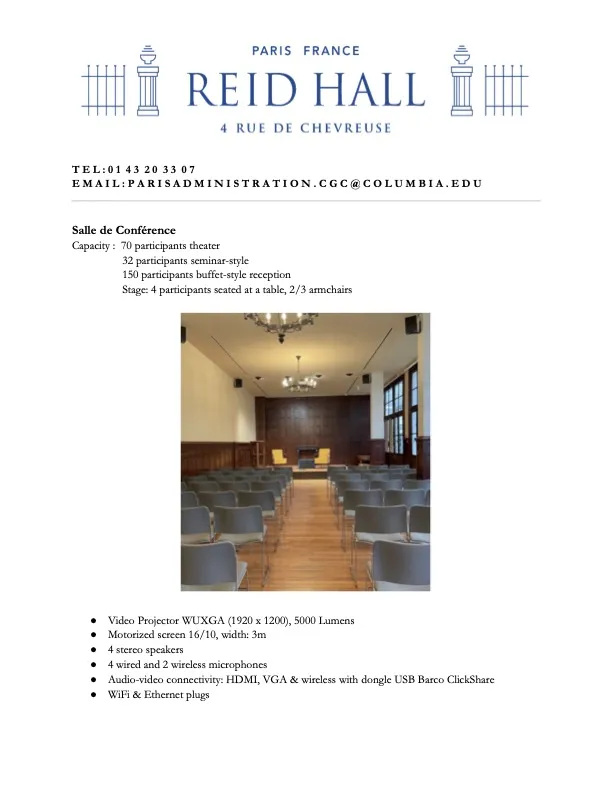 Salle de Conférence