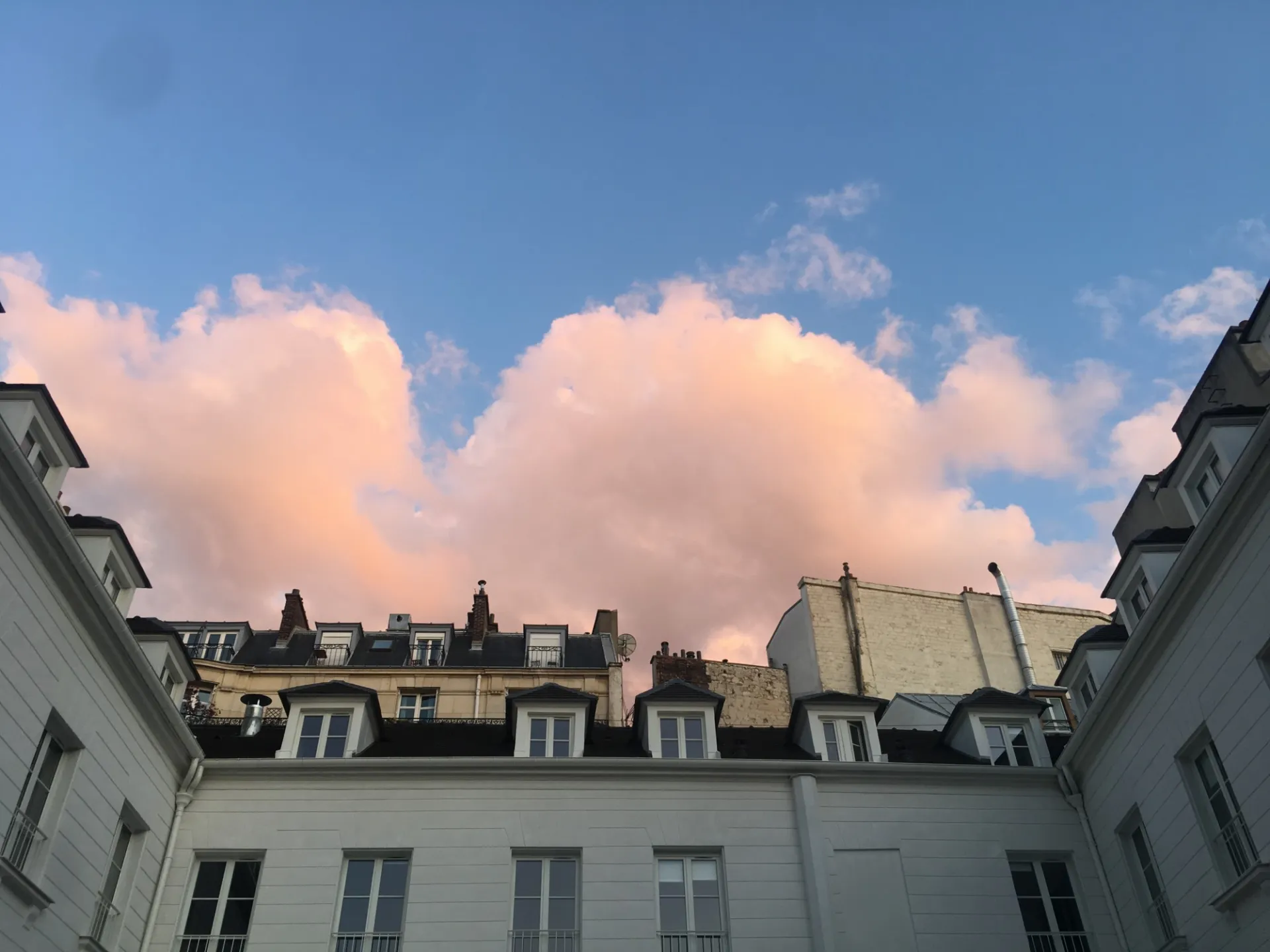 Reid Hall Late Summer Pink Sky
