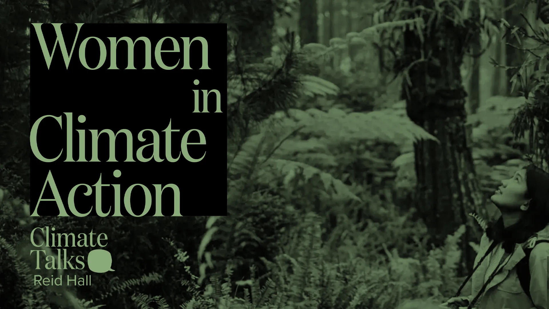Presenting the Paris Center's Women and Climate Action series, aiming to explore the crucial role women play in climate adaptation and sustainability.