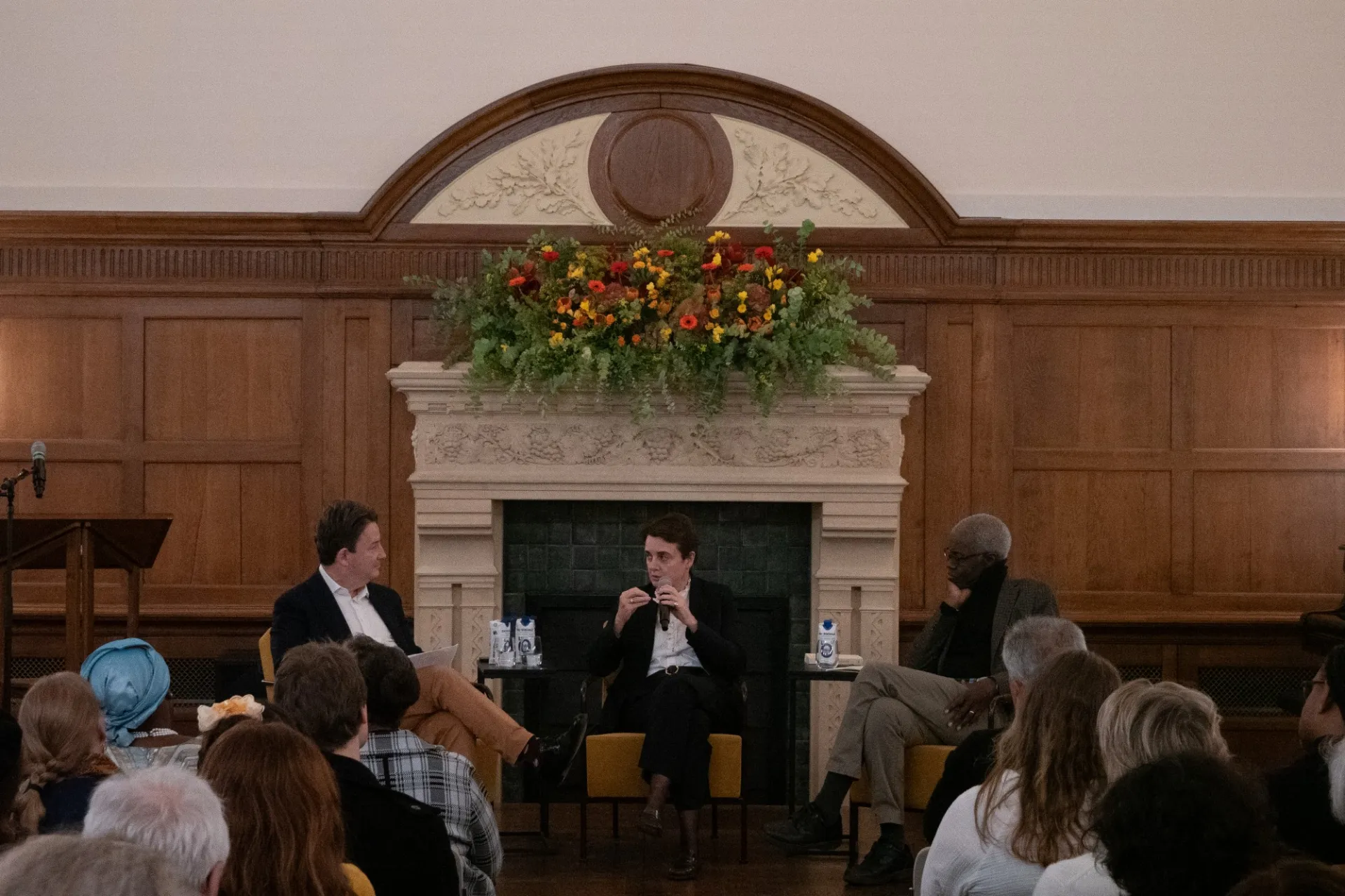 András Szántó, Laurence des Cars and Souleymane Bachir Diagne in conversation on Nov. 27
