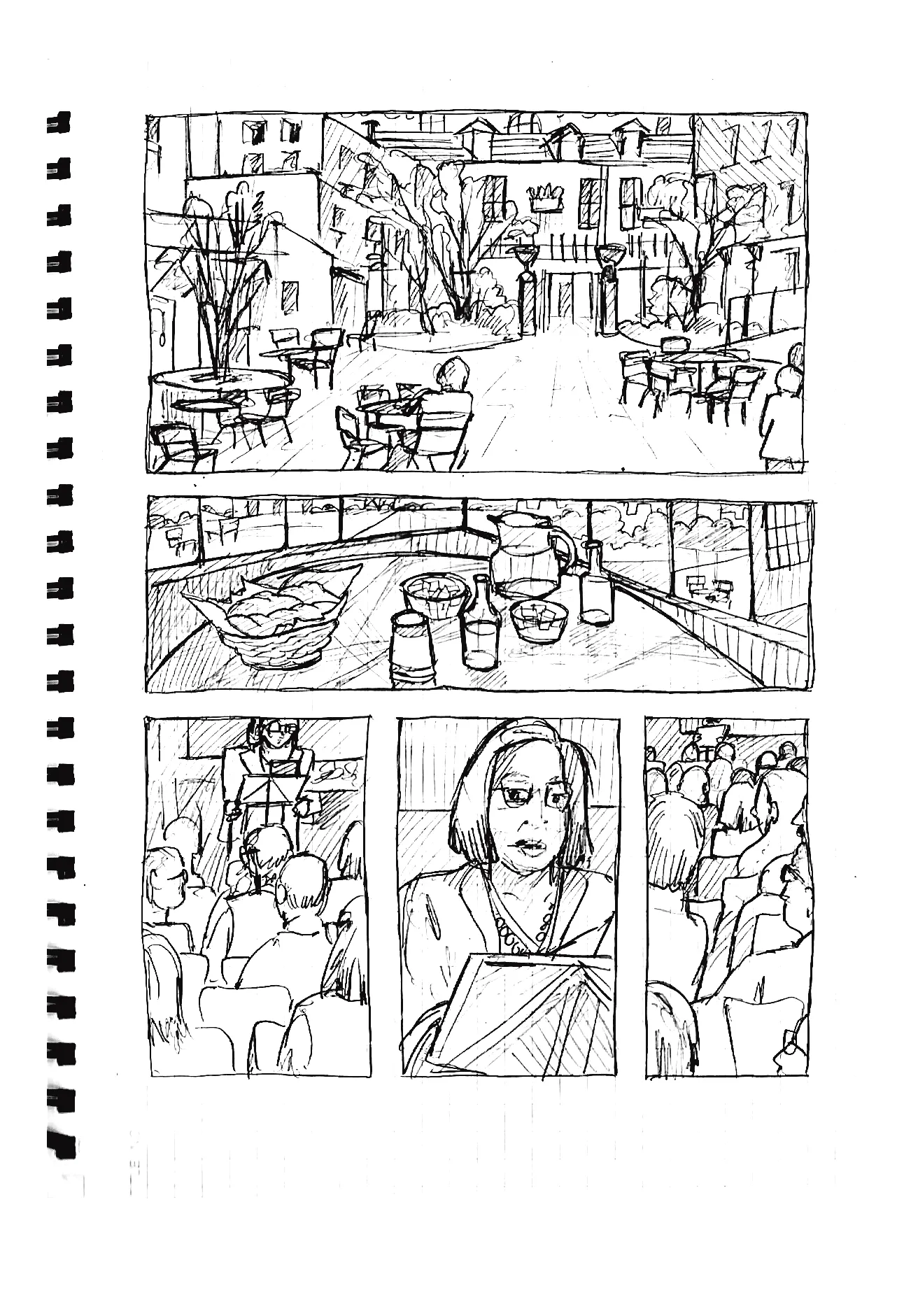 Saving Journalism, Sophie Holin Sketch 1
