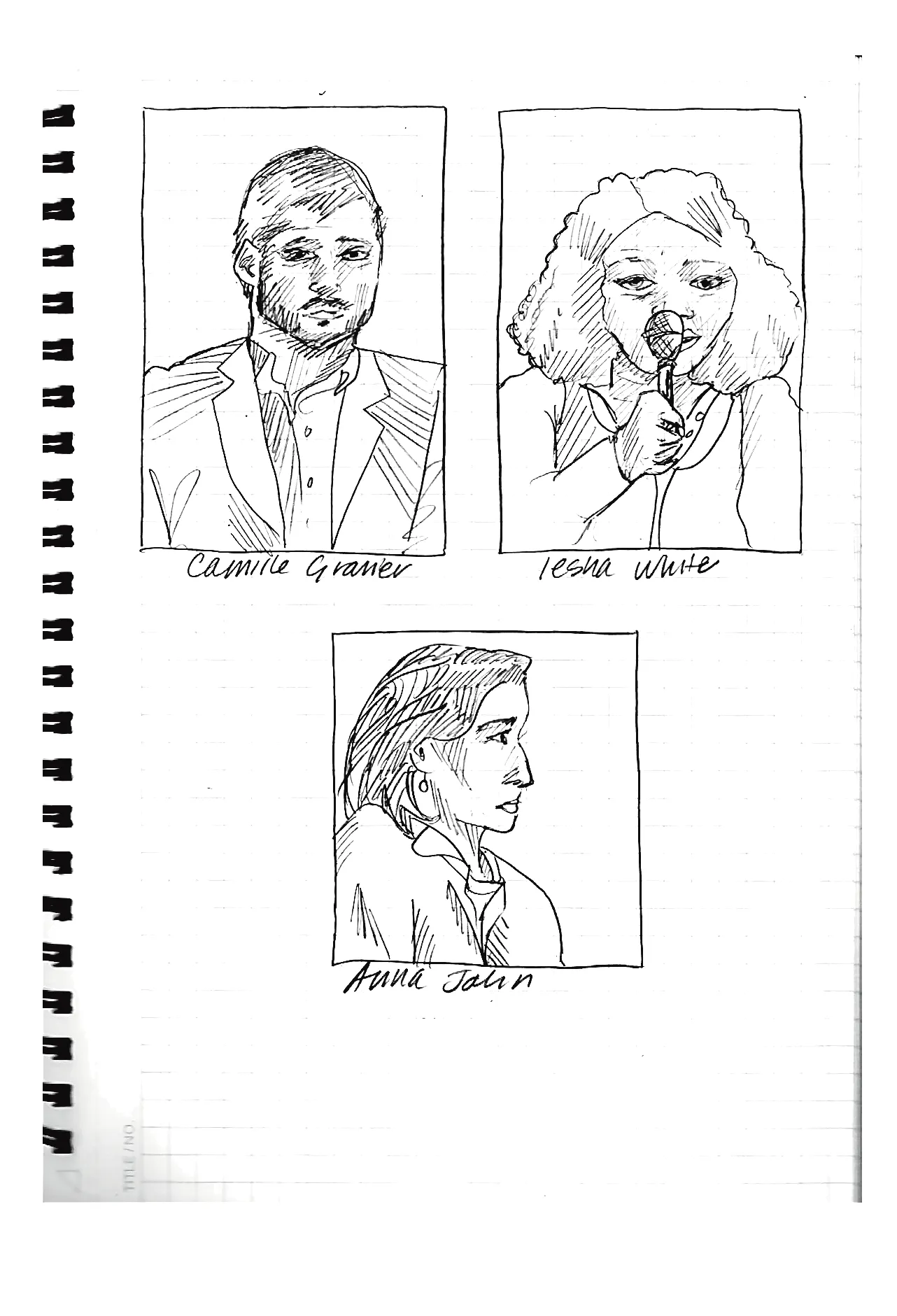 Saving Journalism, Sophie Holin Sketch 2