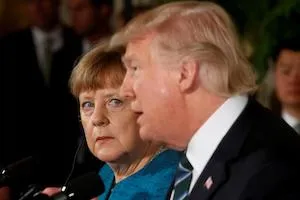 Trump Merkel