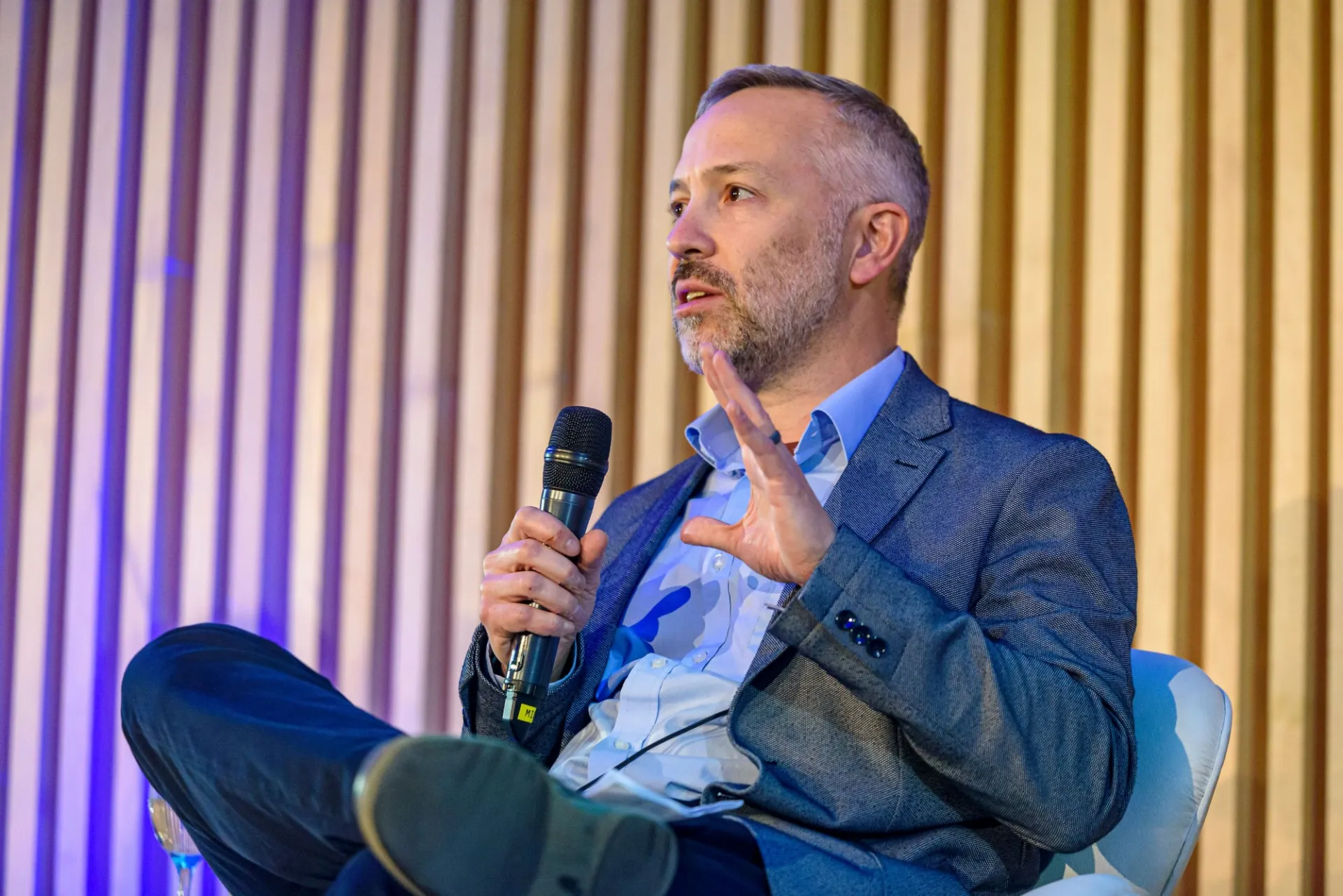 Daniel Zarrilli, Special Advisor for Climate and Sustainability at Columbia University, during the Climate Hub Rio launch event on March, 14. Photo: Fabio Cordeiro