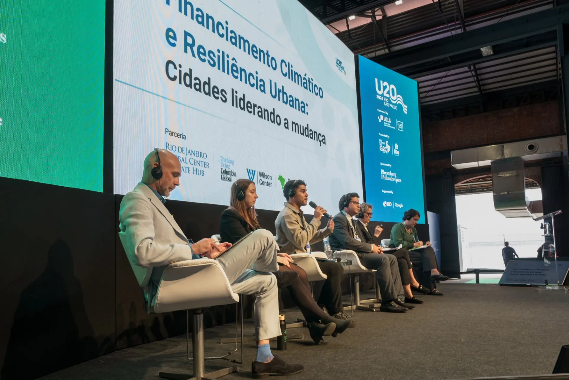 The panel “Climate Financing and Urban Resilience: Cities Leading the Change”, held on the first day of the event, gathered experts, policymakers, and city leaders to discuss strategies for empowering municipalities in their climate adaptation and mitigation efforts.