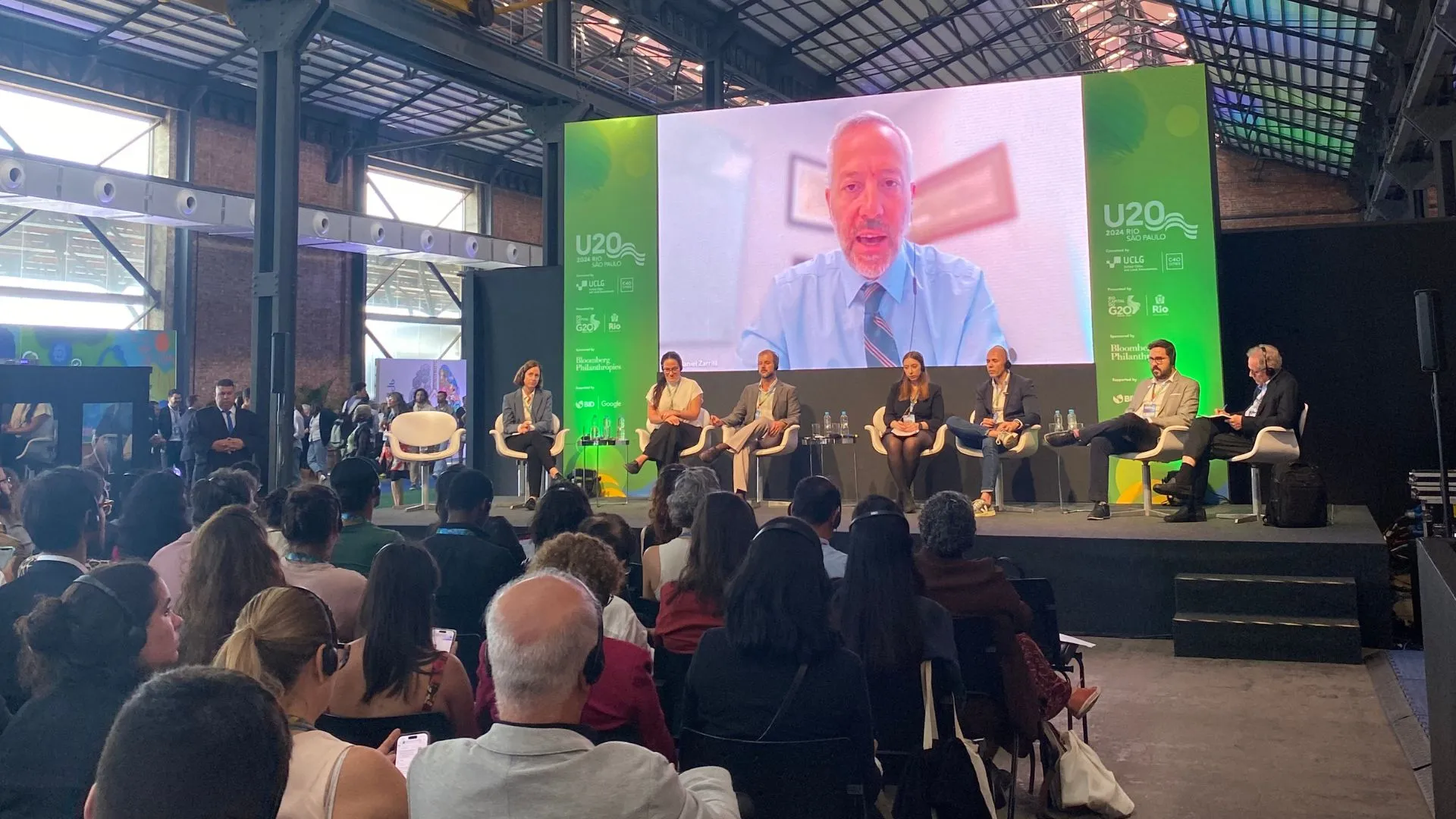 Daniel Zarrilli, Columbia University’s Chief Climate & Sustainability Officer, drew parallels with the New York City Panel on Climate Change (NPCC), a collaboration between Columbia and NYC.